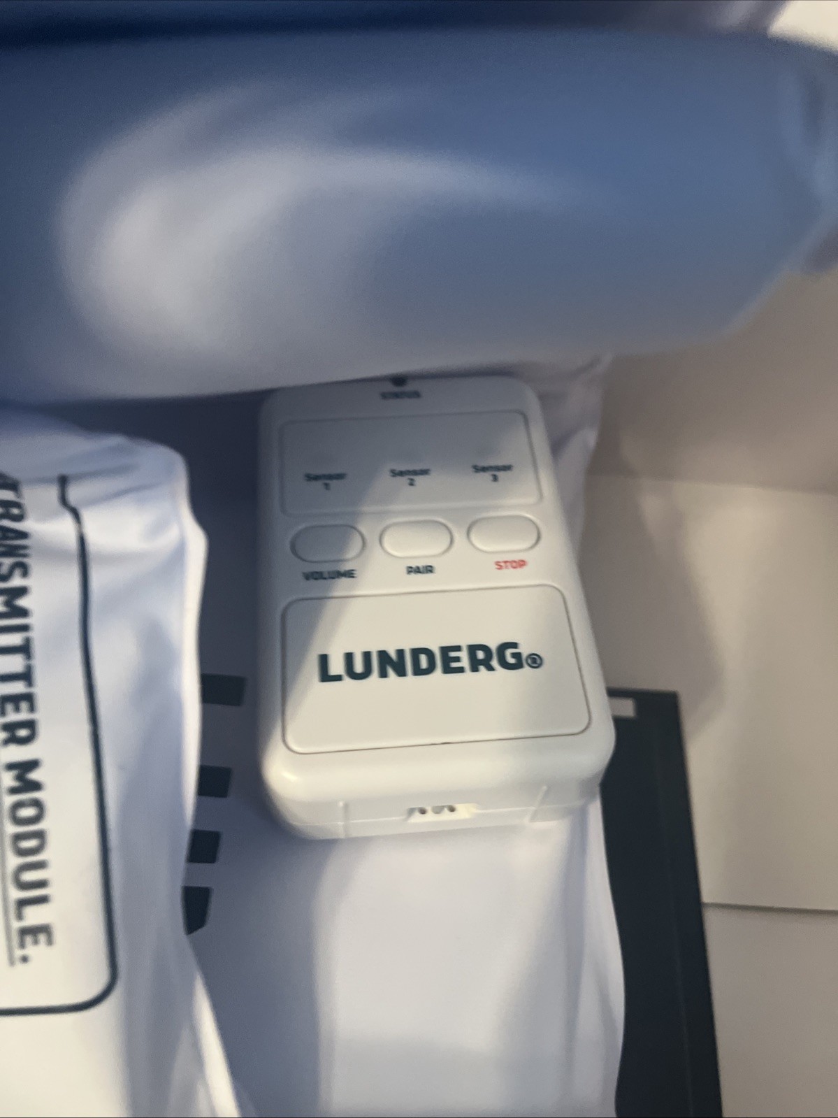 Lunderg Early Alert Bed Alarm for Elderly Adults - Wireless Sensor Pad Open Box.