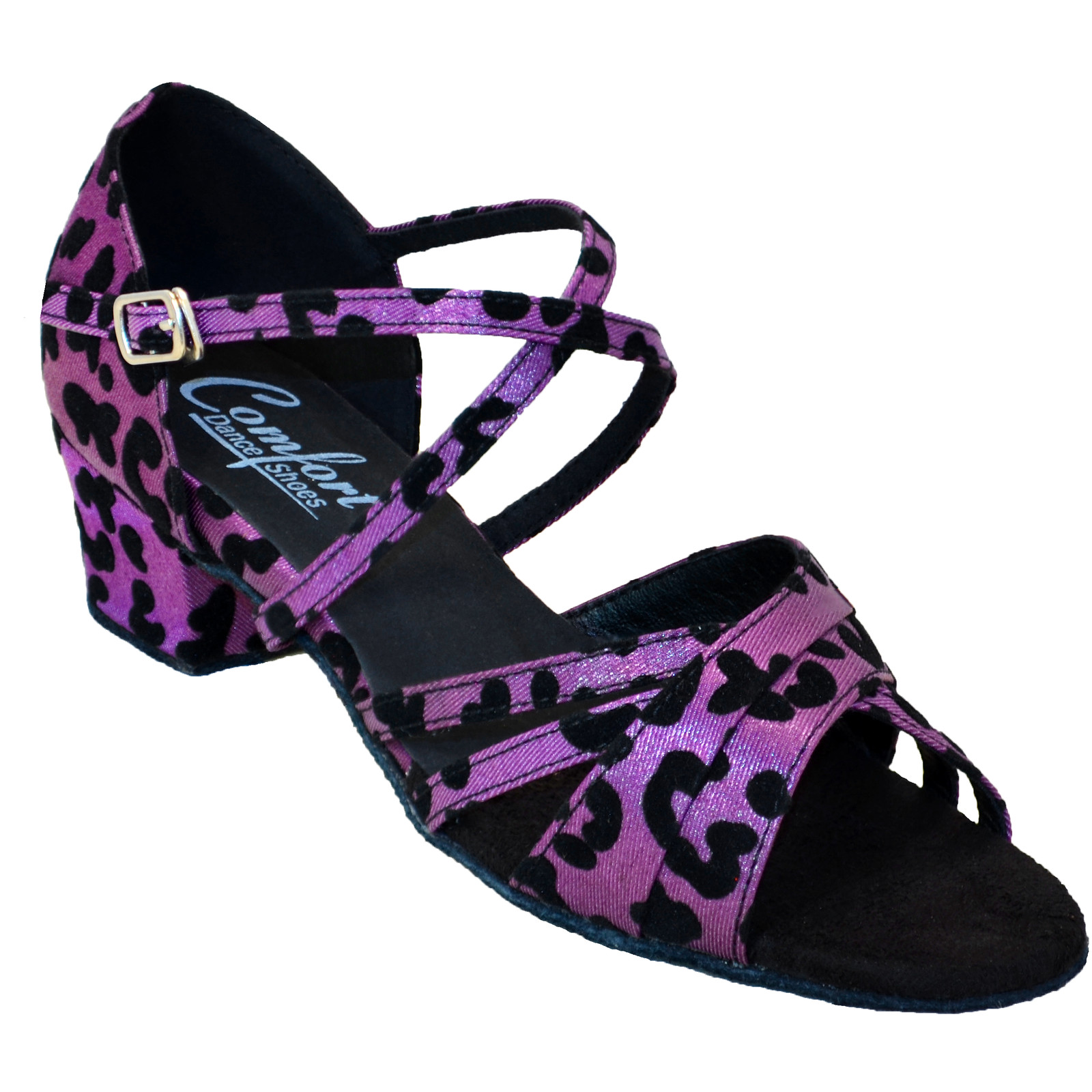 Comfort Duplex Dance Sandal - Purple Cow