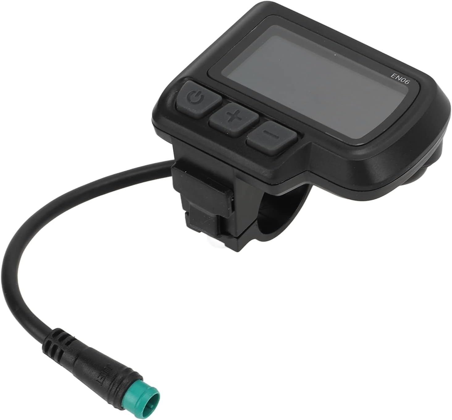 Electric LCD Display, EN06 Display Meter with USB black, silver