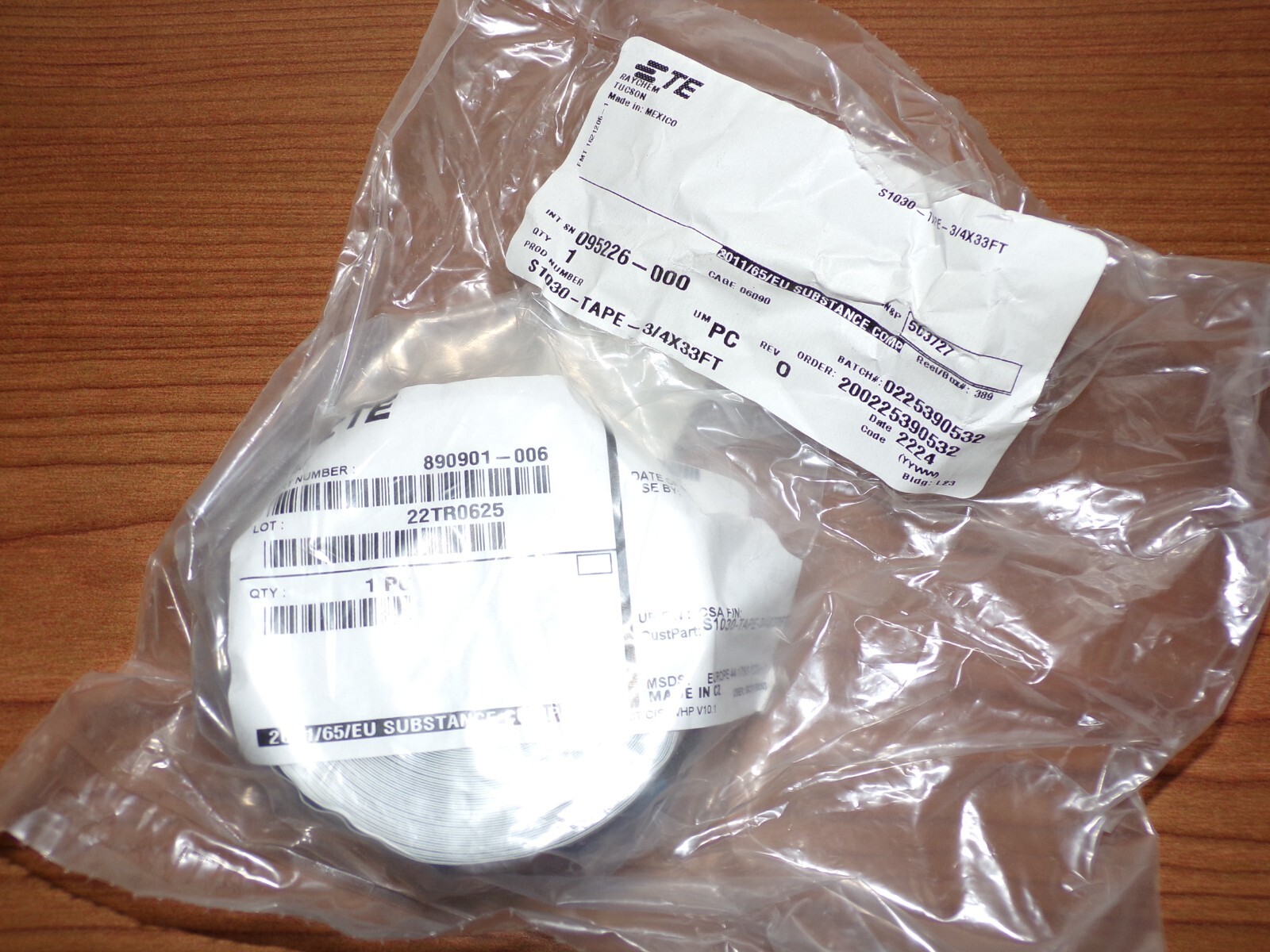 RAYCHEM S1030 Hot Melt Tape  890901-006 (3/4 X 33 feet)