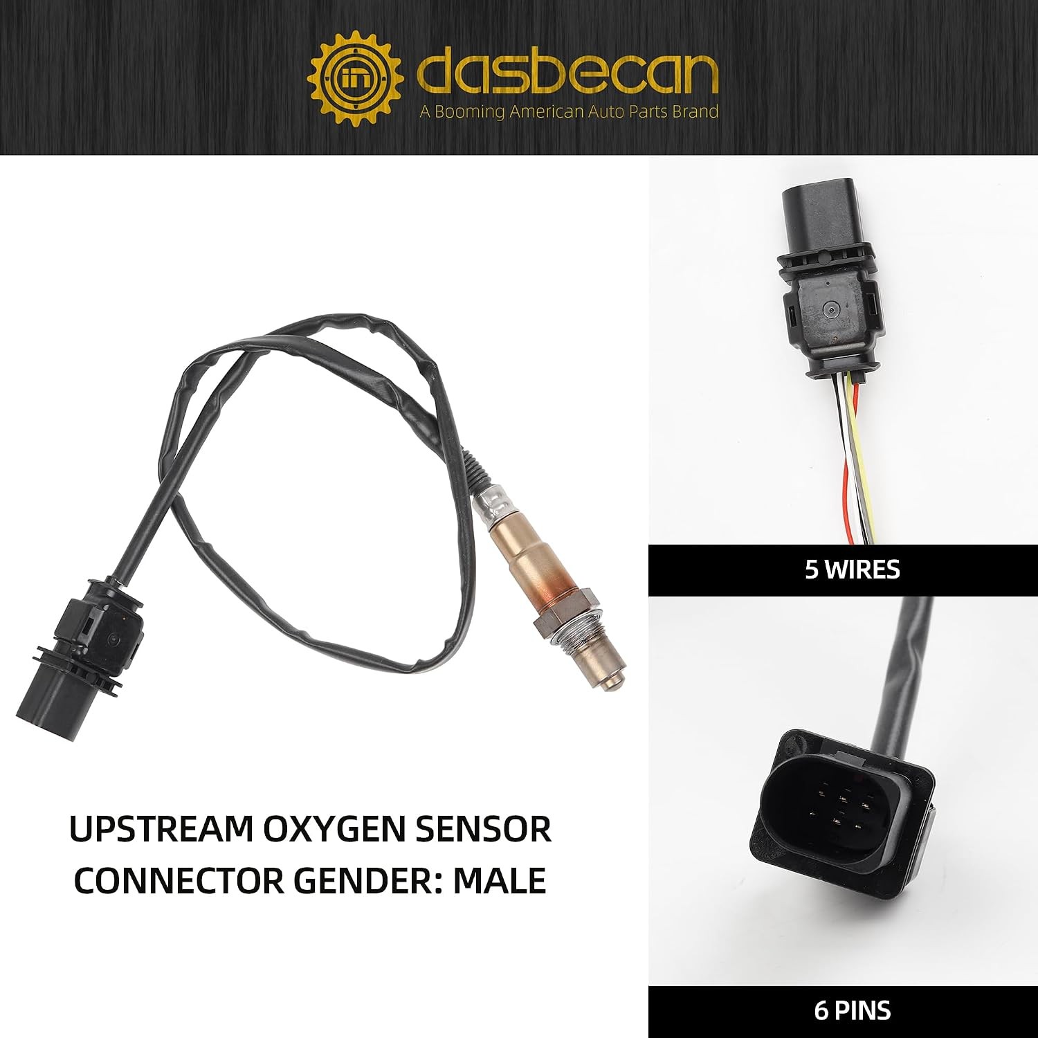2PCS Upstream & Downstream Oxygen Sensor 234-5055 234-4568 Compatible