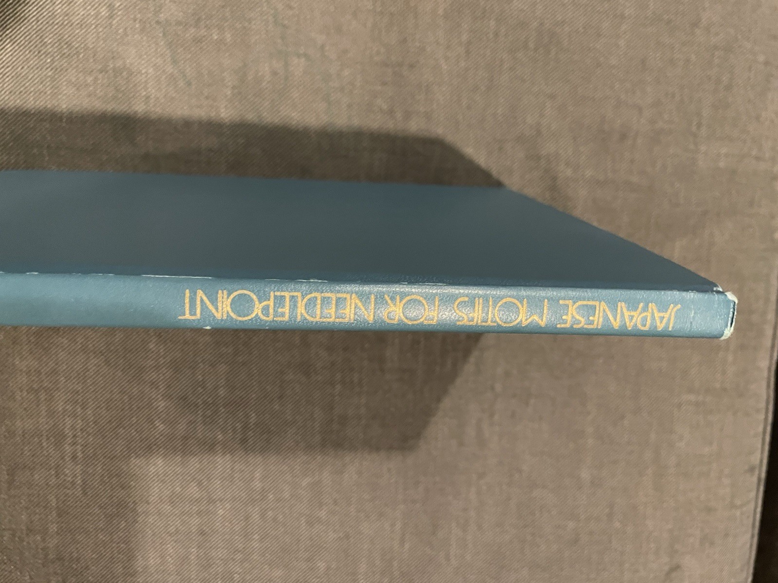 Japanese Motifs For Needlepoint By Sally Nicolette 1981 HC no jacket