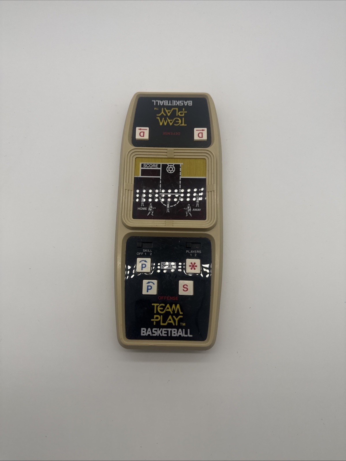 Sears Team Play Basketball 1 or 2 Players LED 1970s Handheld Video Game Works