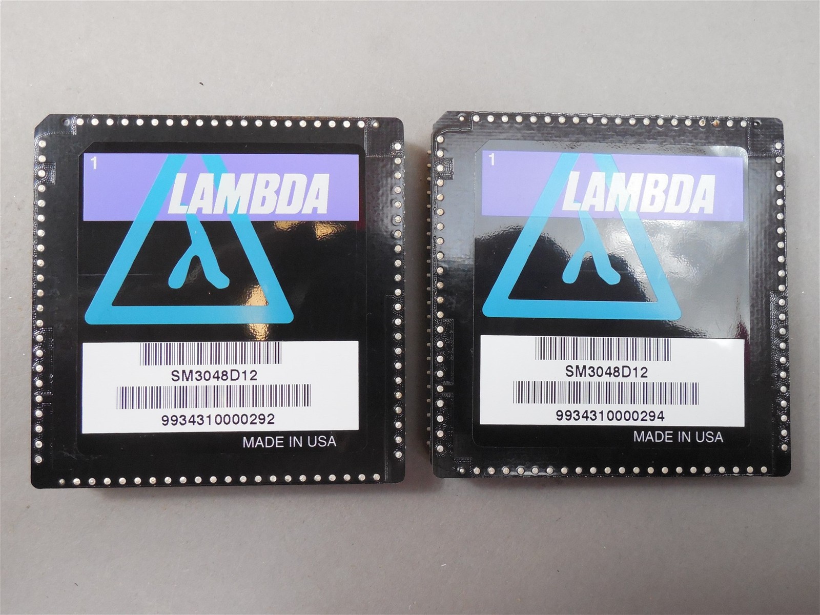 NOS - Lot of (2) Lambda SM30-48D12 Isolated Module DC-DC Converter 2 Output