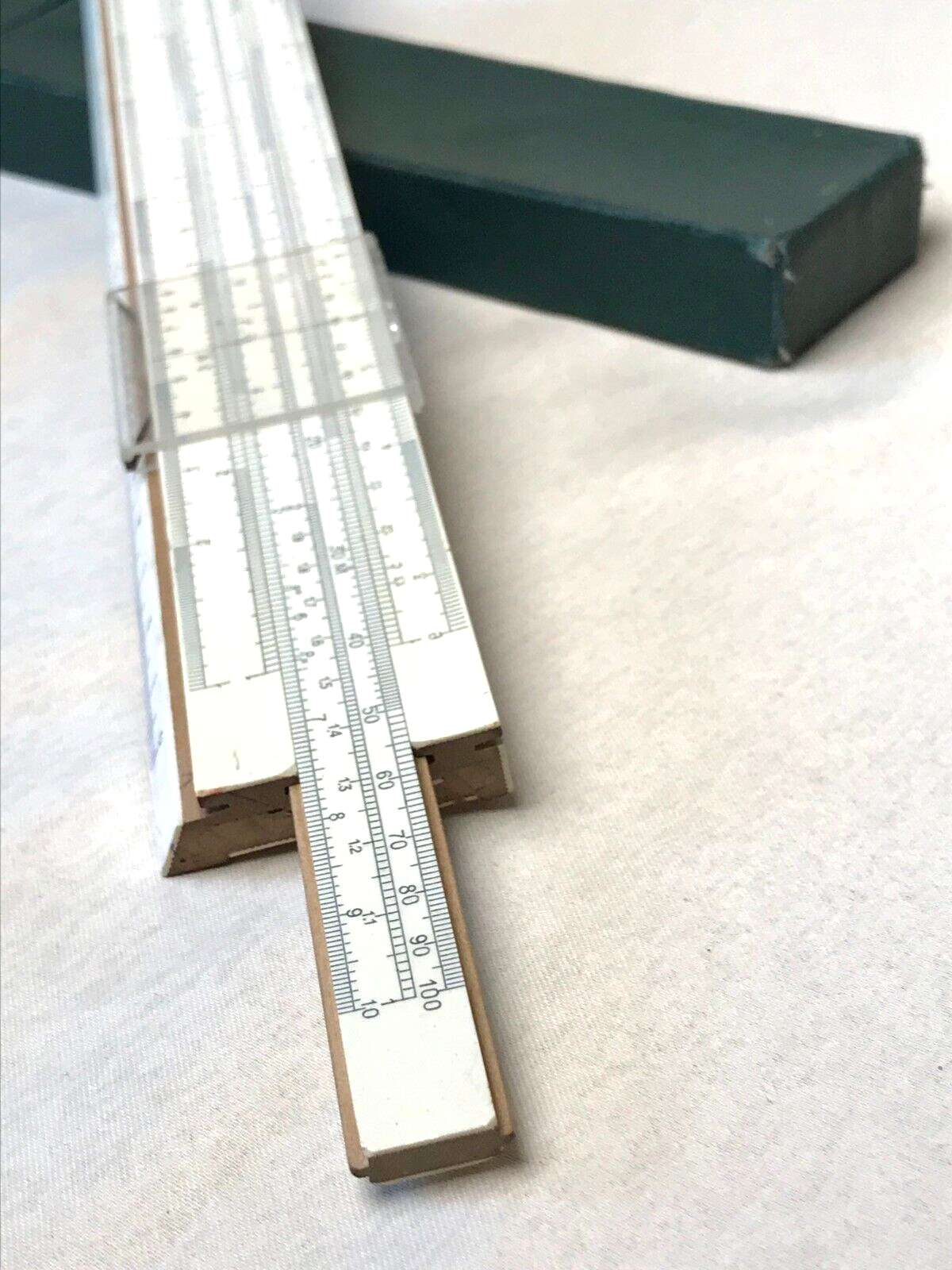 Vintage Soviet lagorithmic ruler 1974 USSR Сalculator Mathematical calculations