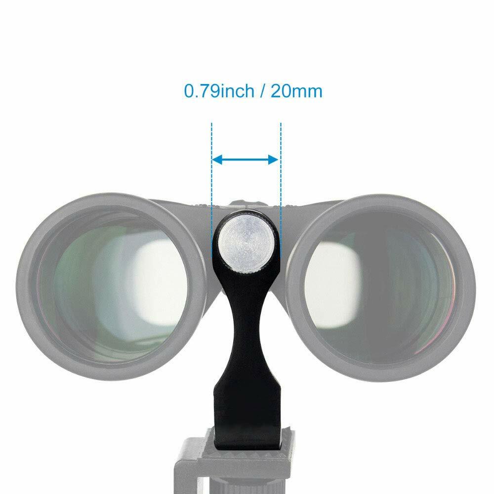 L-Shape Metal Adapter Mount Tripods Bracket Adapter for Binocular Telescope