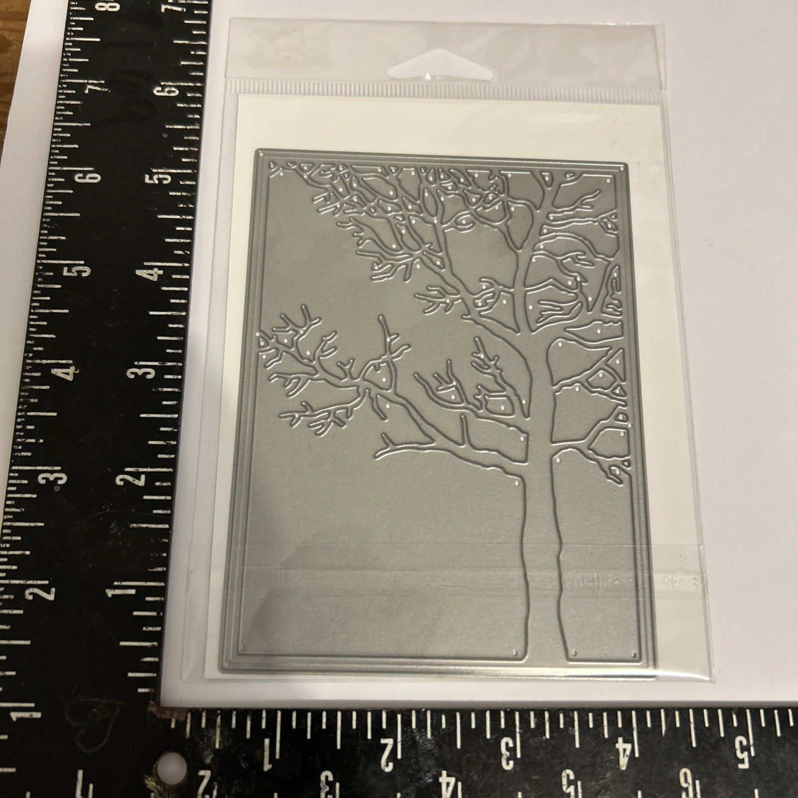 IMPRESSION OBSESSION DIE205-YY FRAME TREE METAL DIE NEW
