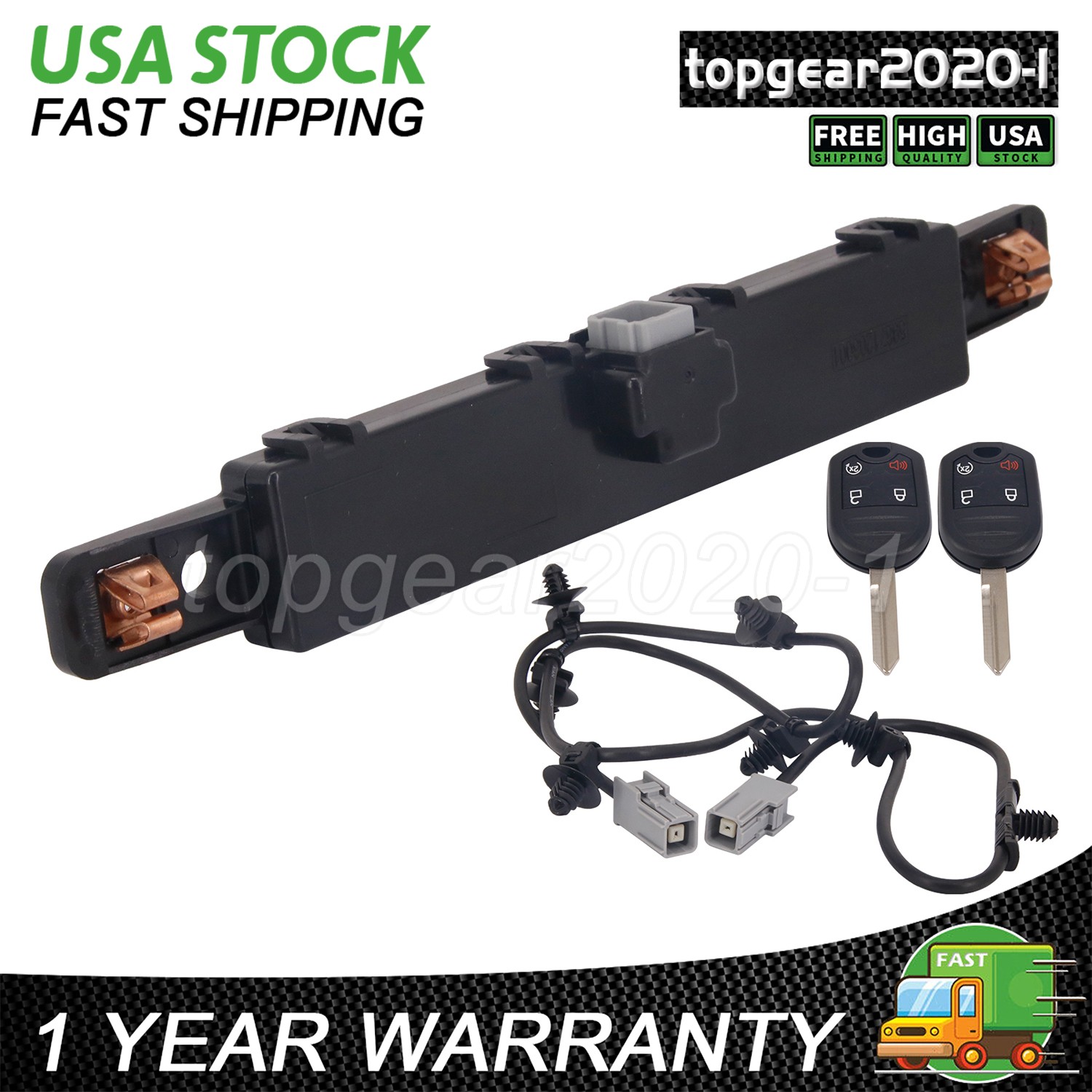 Remote Start System with 2PCS Car Key Fit For Ford F150 2011-2014 BC3Z-19G364-A