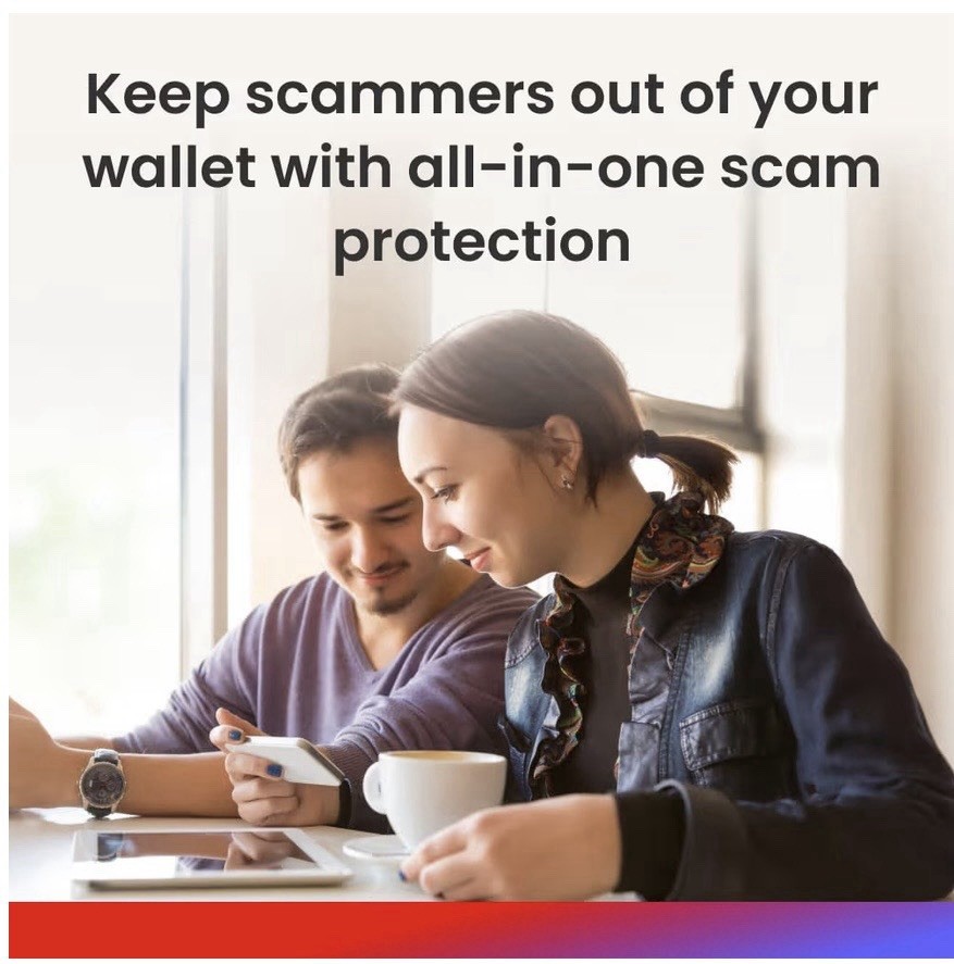 McAfee Total Protection Scam Detector Antivirus Android 1-Year