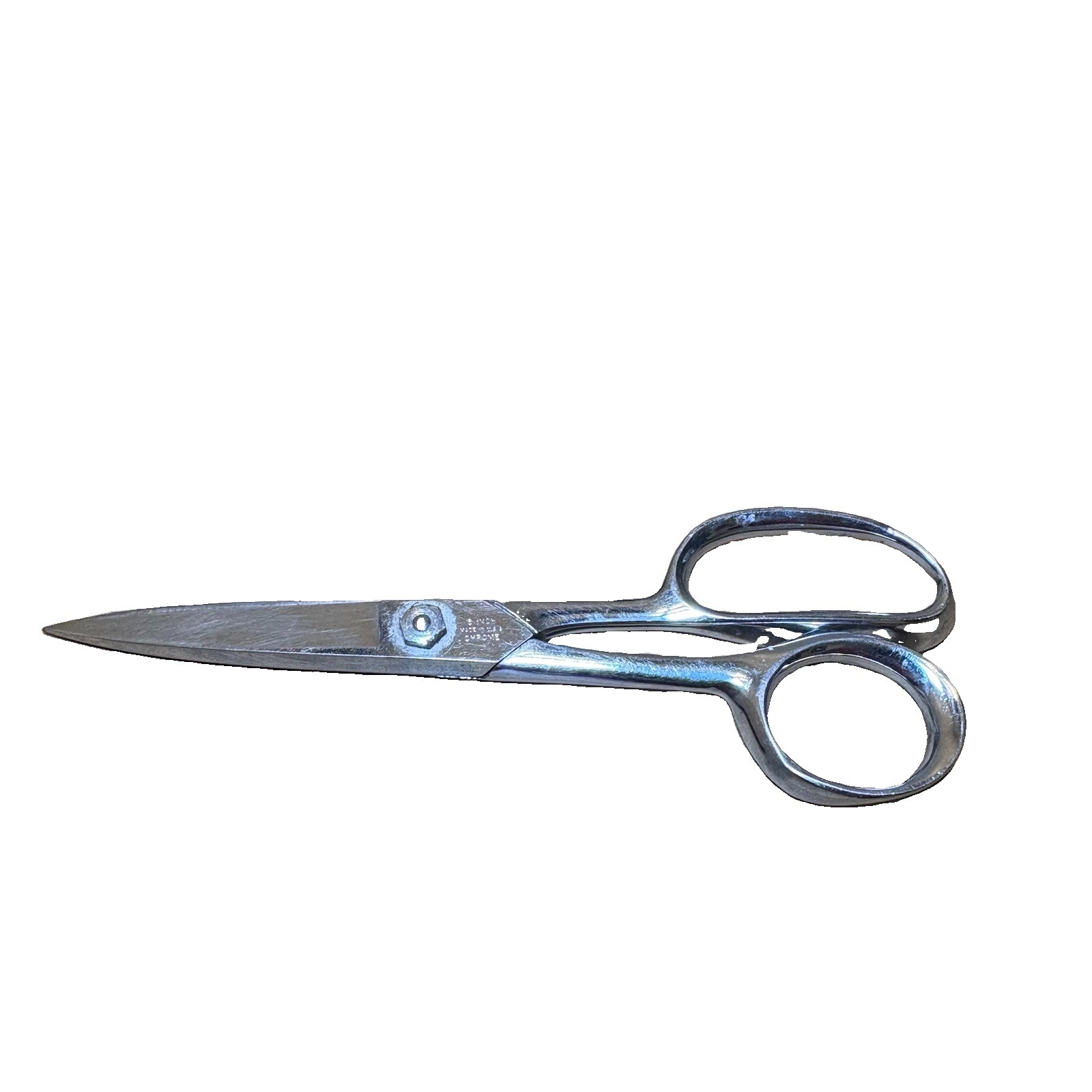 Cutco No. 77 Chrome 8” Sewing Tailor Dressmaker Shears Scissors USA Vintage