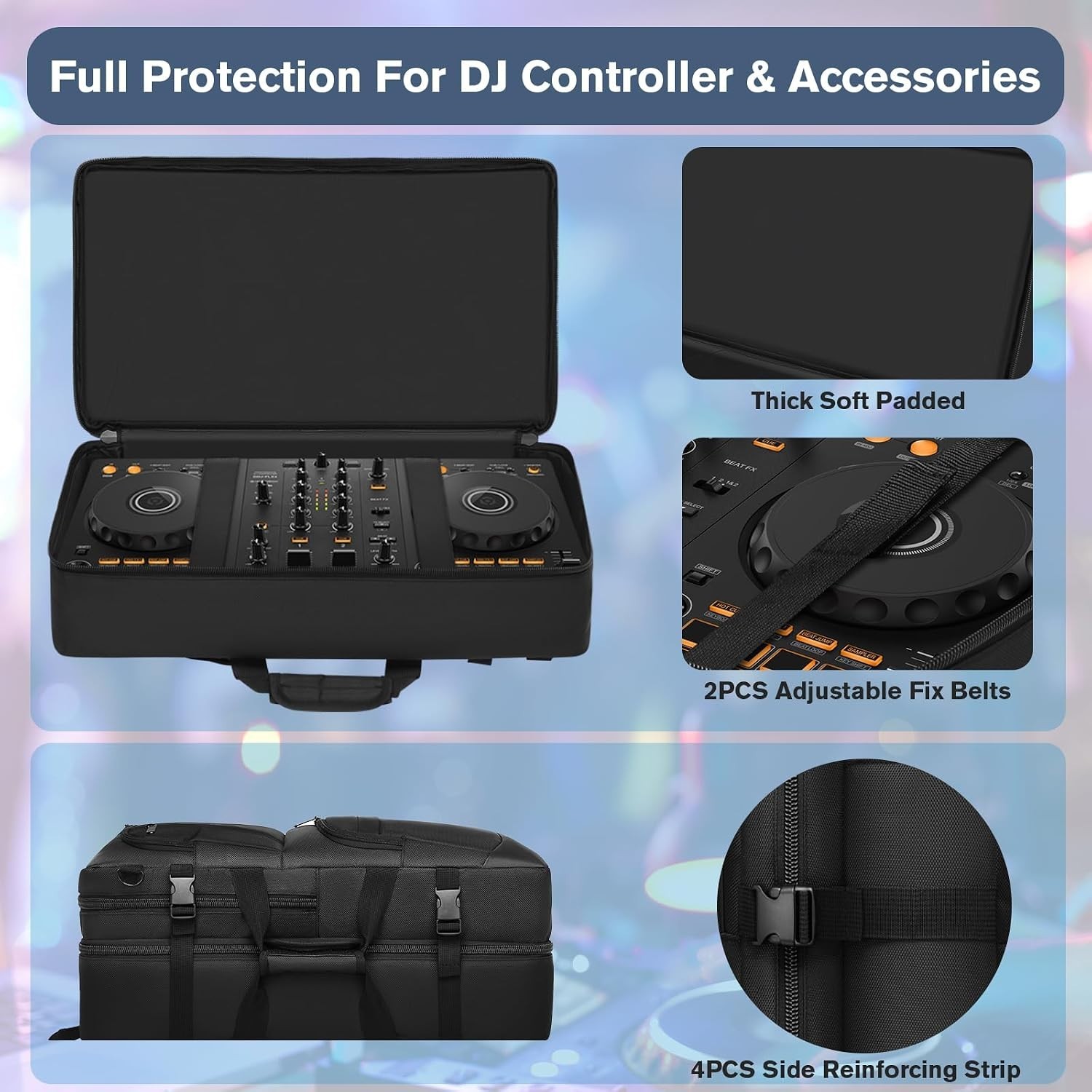 DJ Controller Case Compatible with DDJ / DDJ 400 / / SB3 | DJ Controller Bag ...