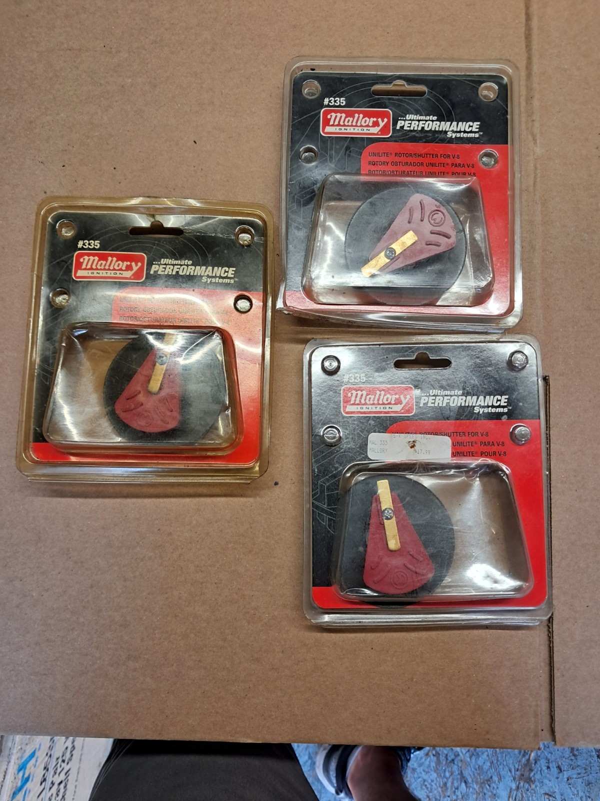 Distributor Rotor Mallory 335 NOS