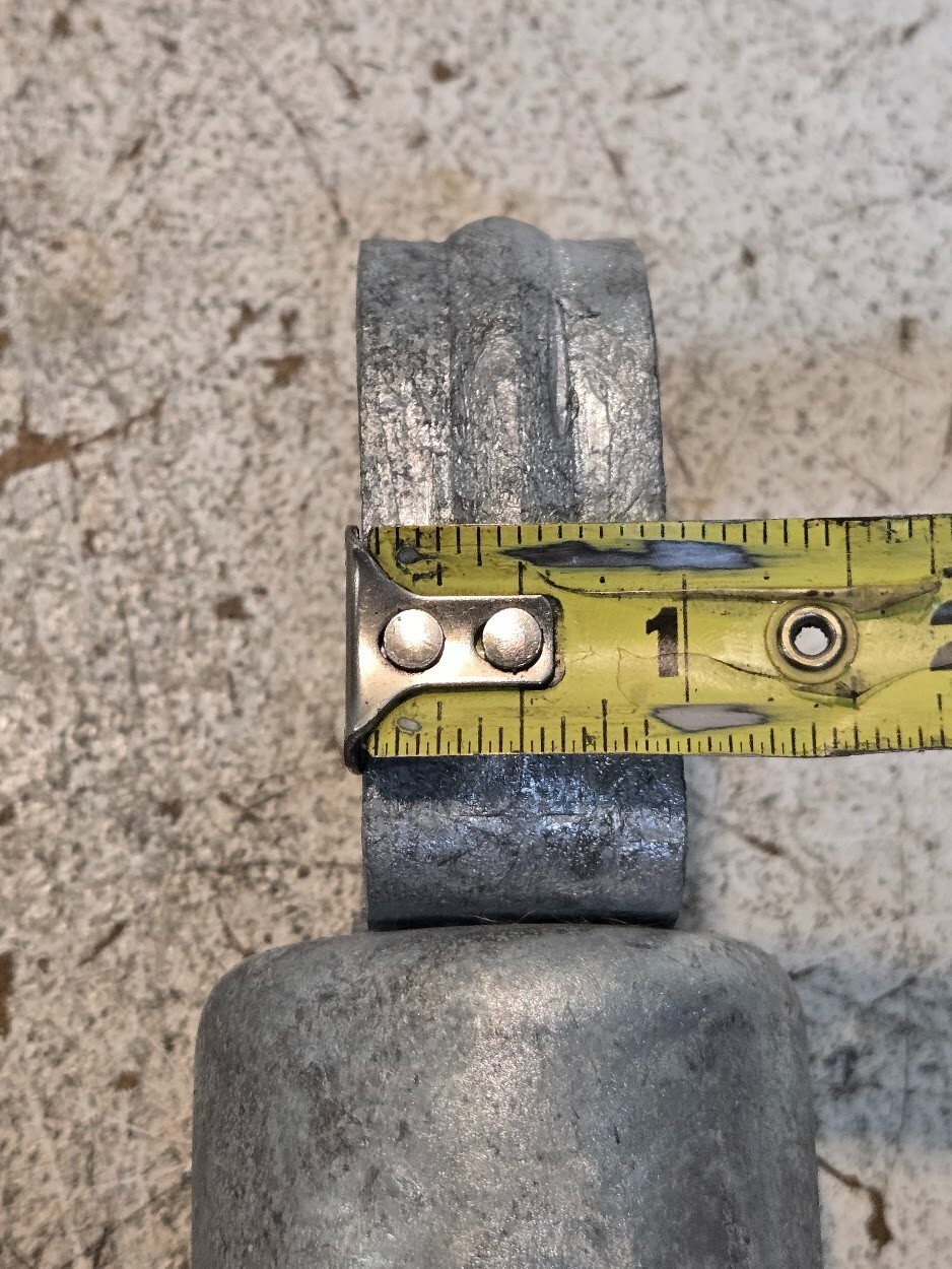 101 Quantity of Chain Link Top Rail Eyes for 1 7/8" Post (101 Quantity)