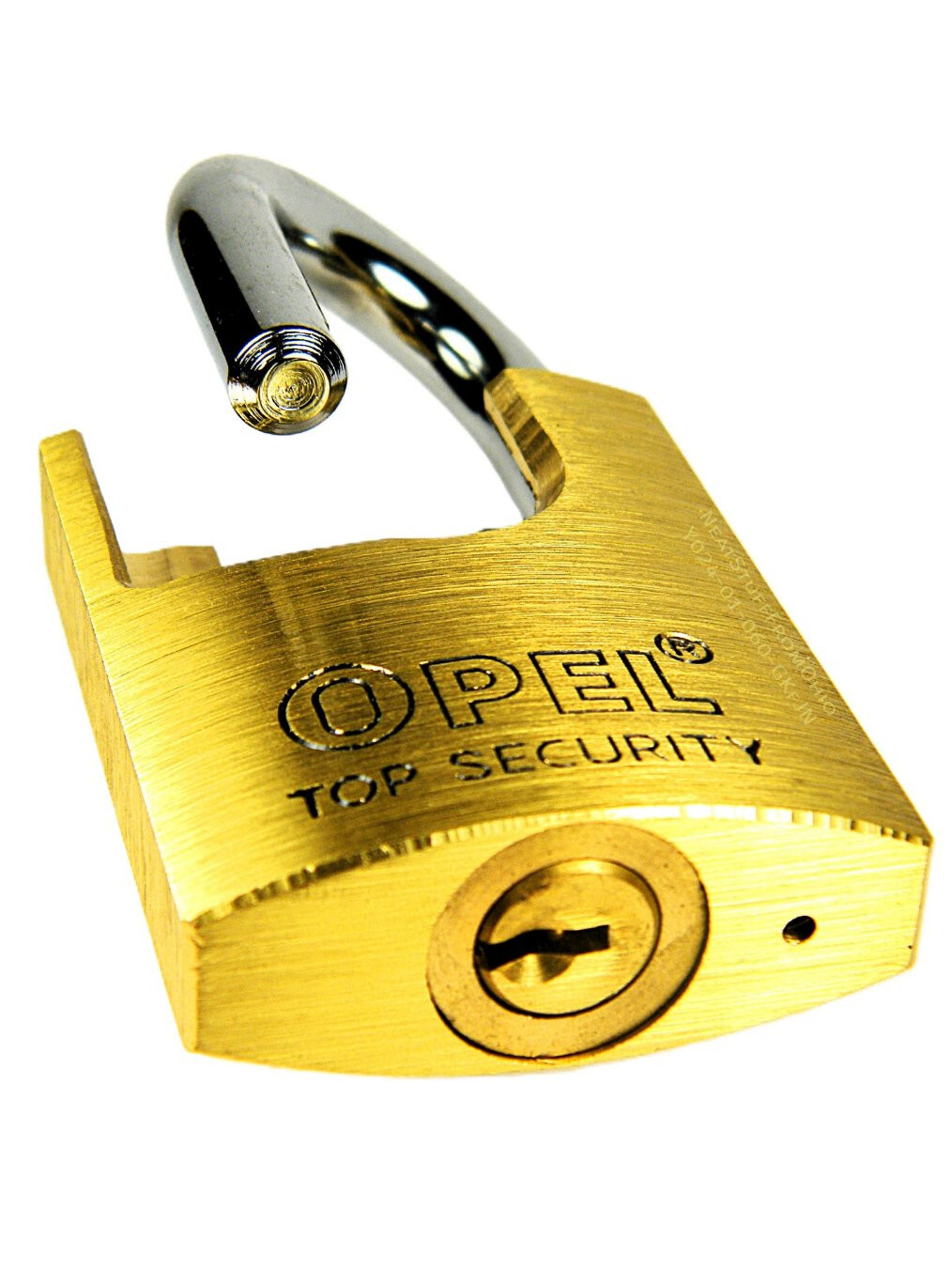 PADLOCK, DIMPLE KEY, HIGH-SECURITY, LARGE 50MM, 5 DIFFICULT TO DUPLICATE KEYS