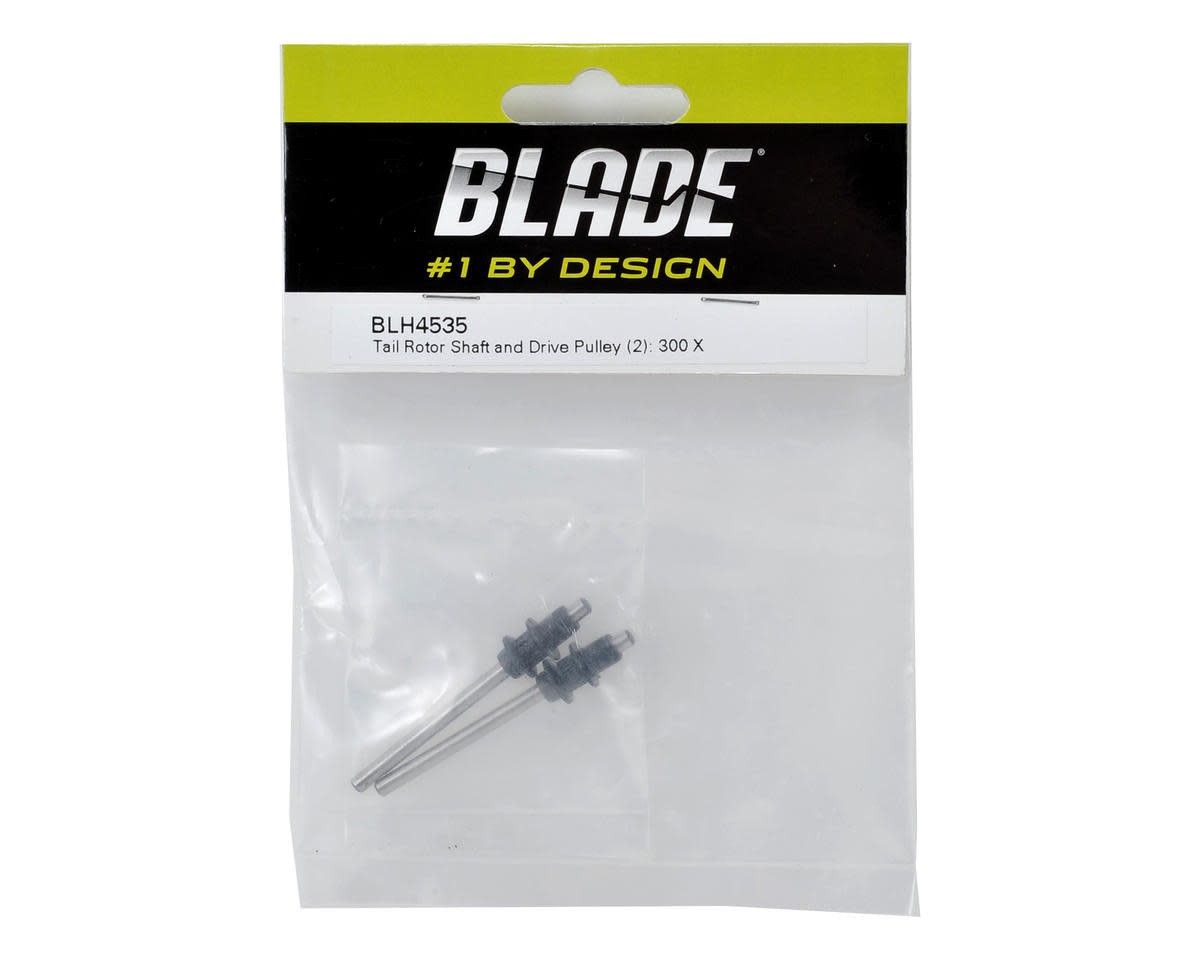 BLH4535 Blade Tail Rotor Shaft/Drive Pulley (2)