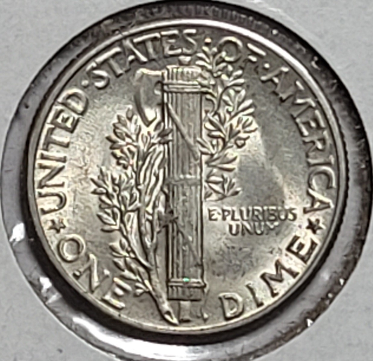 1945 10c Mercury Silver Dime Uncirculated