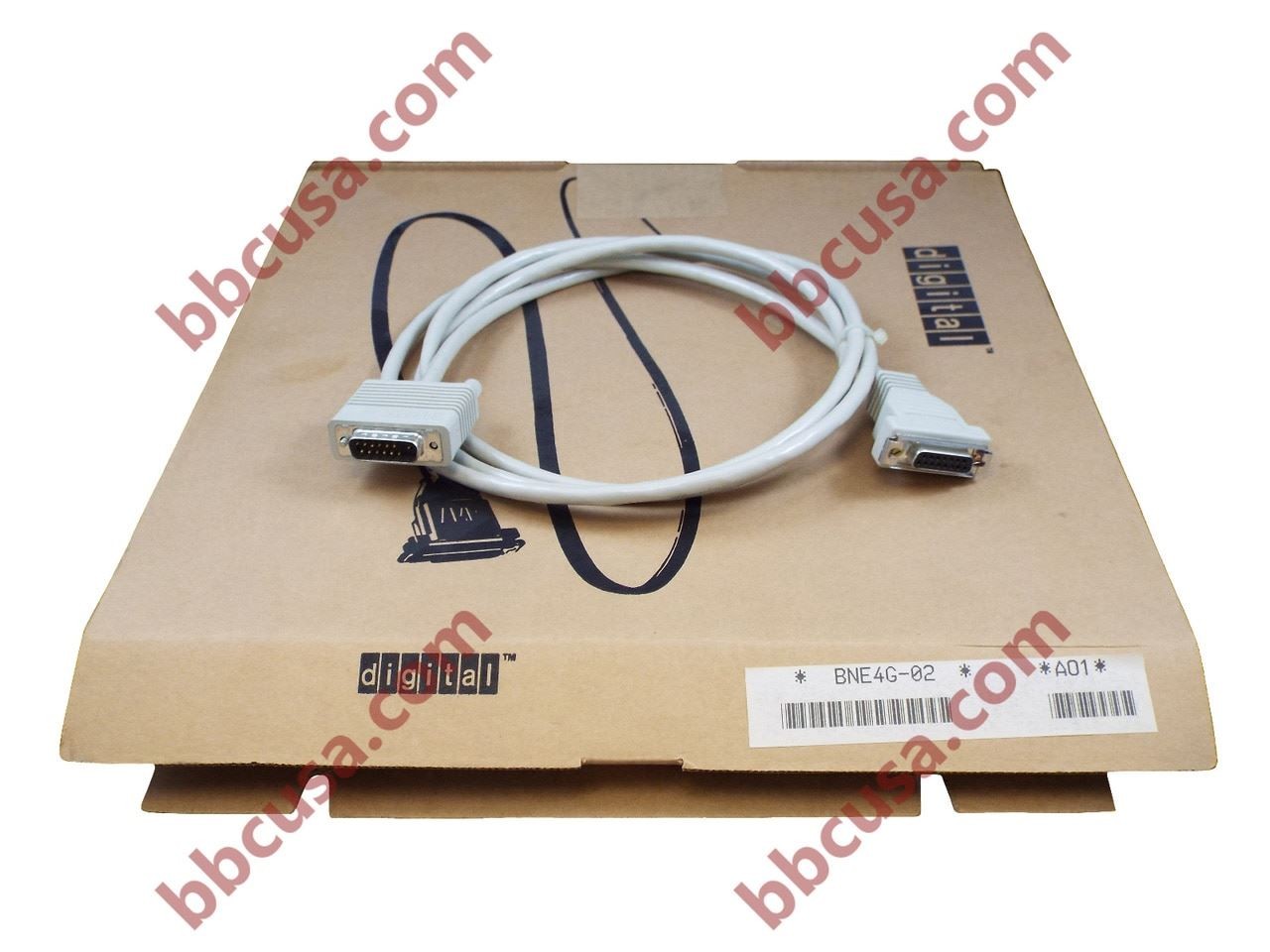 DEC BNE4G-02 2M IEEE 802.3 AUI Transceiver Cable , NEW
