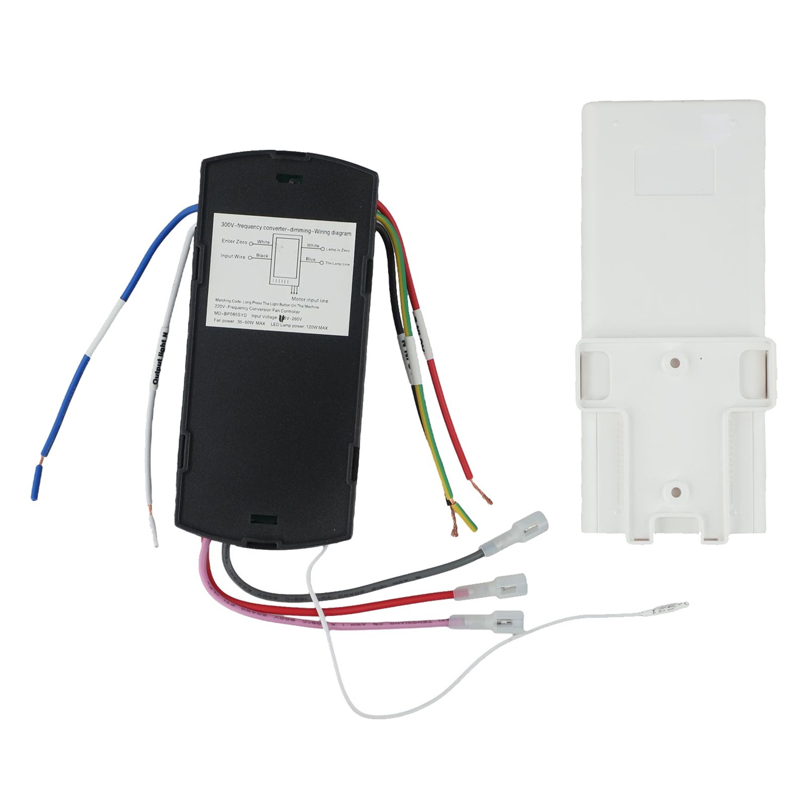 Ceiling Fan Remote Control Kit with Receiver and 6 Timer Settings