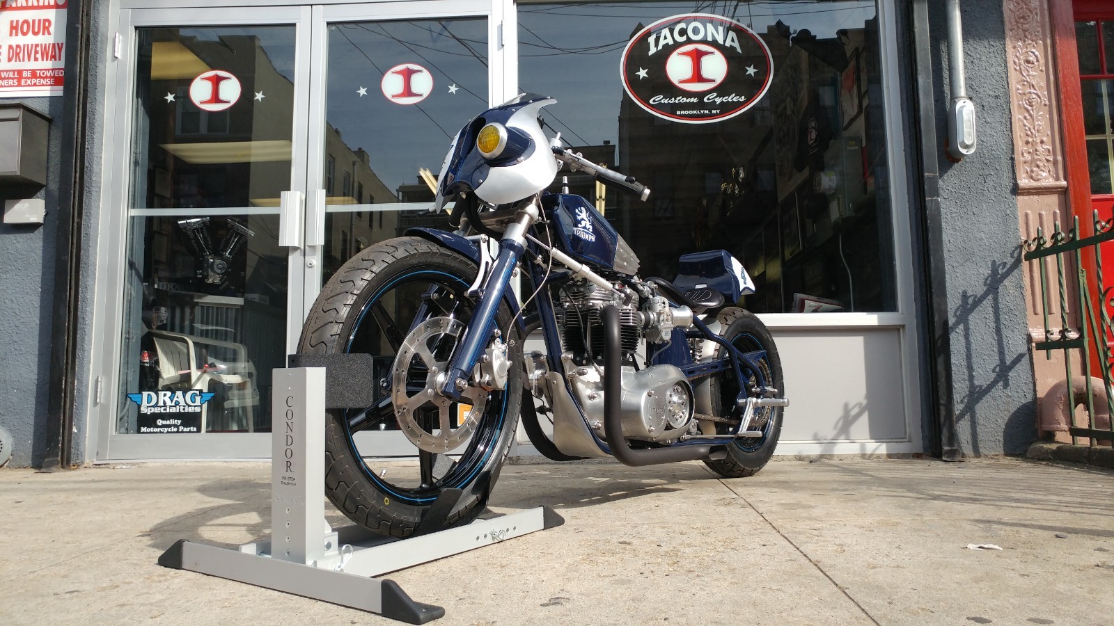 Pit-Stop Motorcycle Wheel Chock PS-1500 by Condor