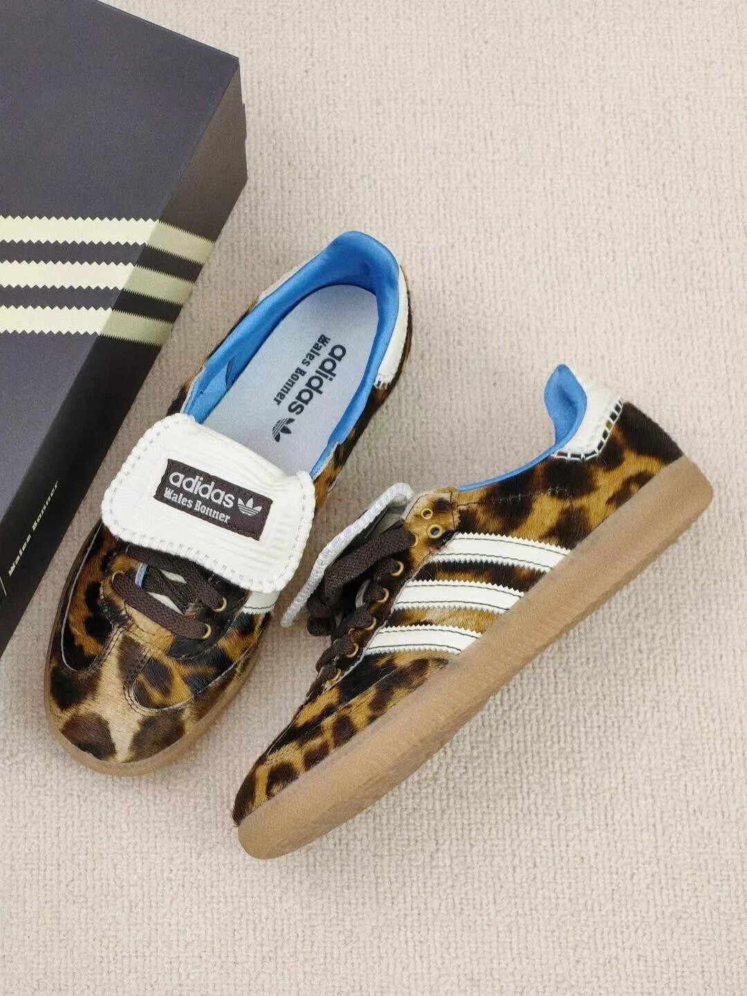 Adidas Samba Pony Wales Bonner Leopard - IE0578 - NEW WITH BOX