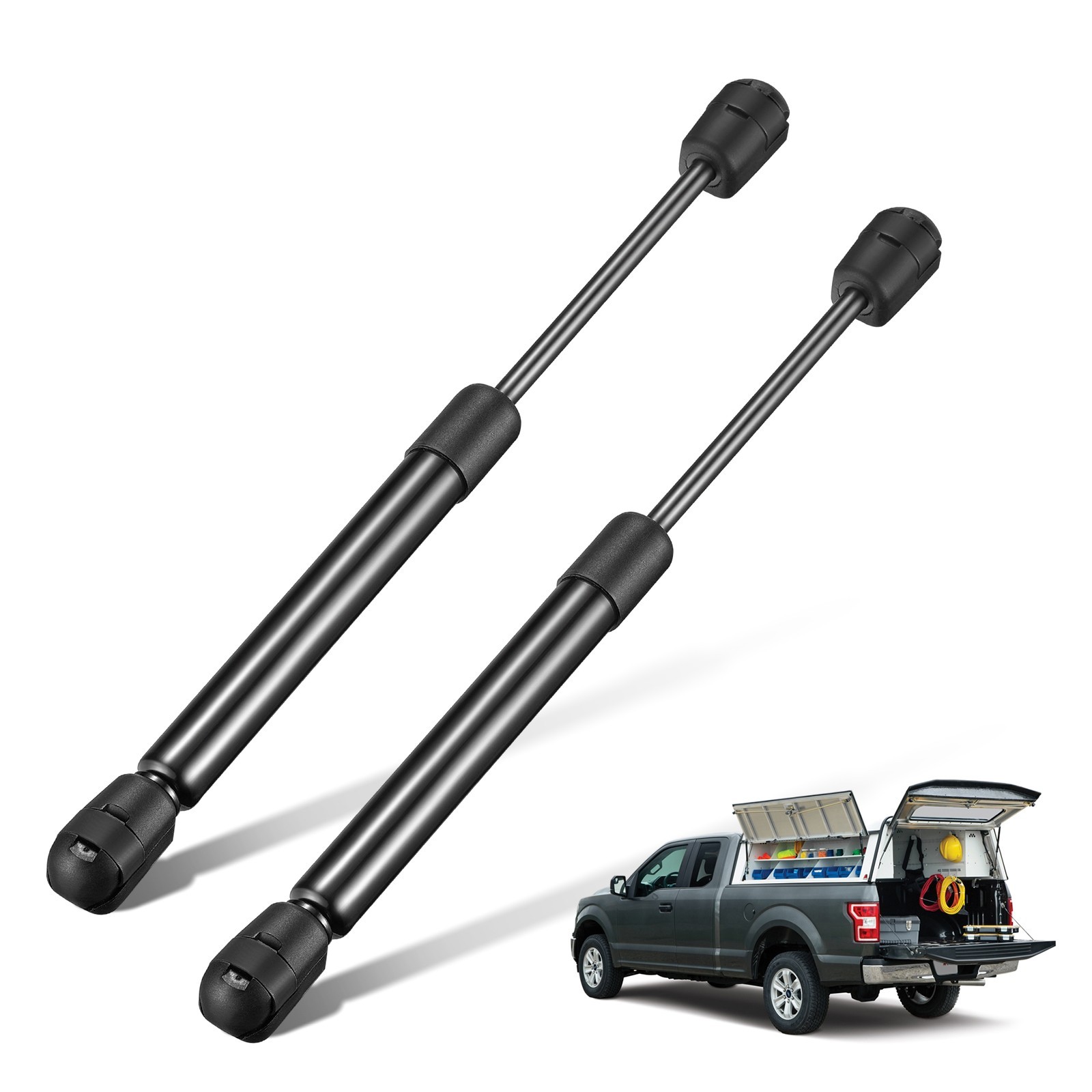 C16-15049 10 inch 20Lbs Lift Support Gas Struts For Truck Toolbox RV Door 2PCS