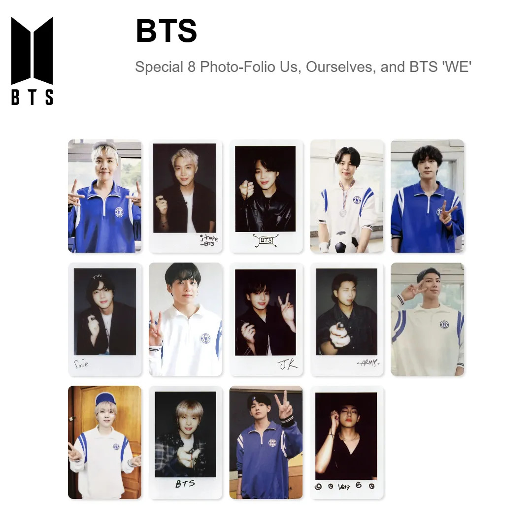 BTS Special 8 Photo-Folio Us, Ourselves, and BTS 'WE' Official KPOP Special Gift