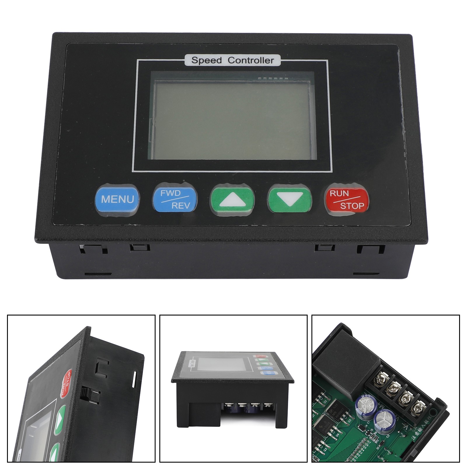 ✅Digital PWM Motor Speed Controller 0~100% DC12V 24V 36V 48V Time Reversible 40A