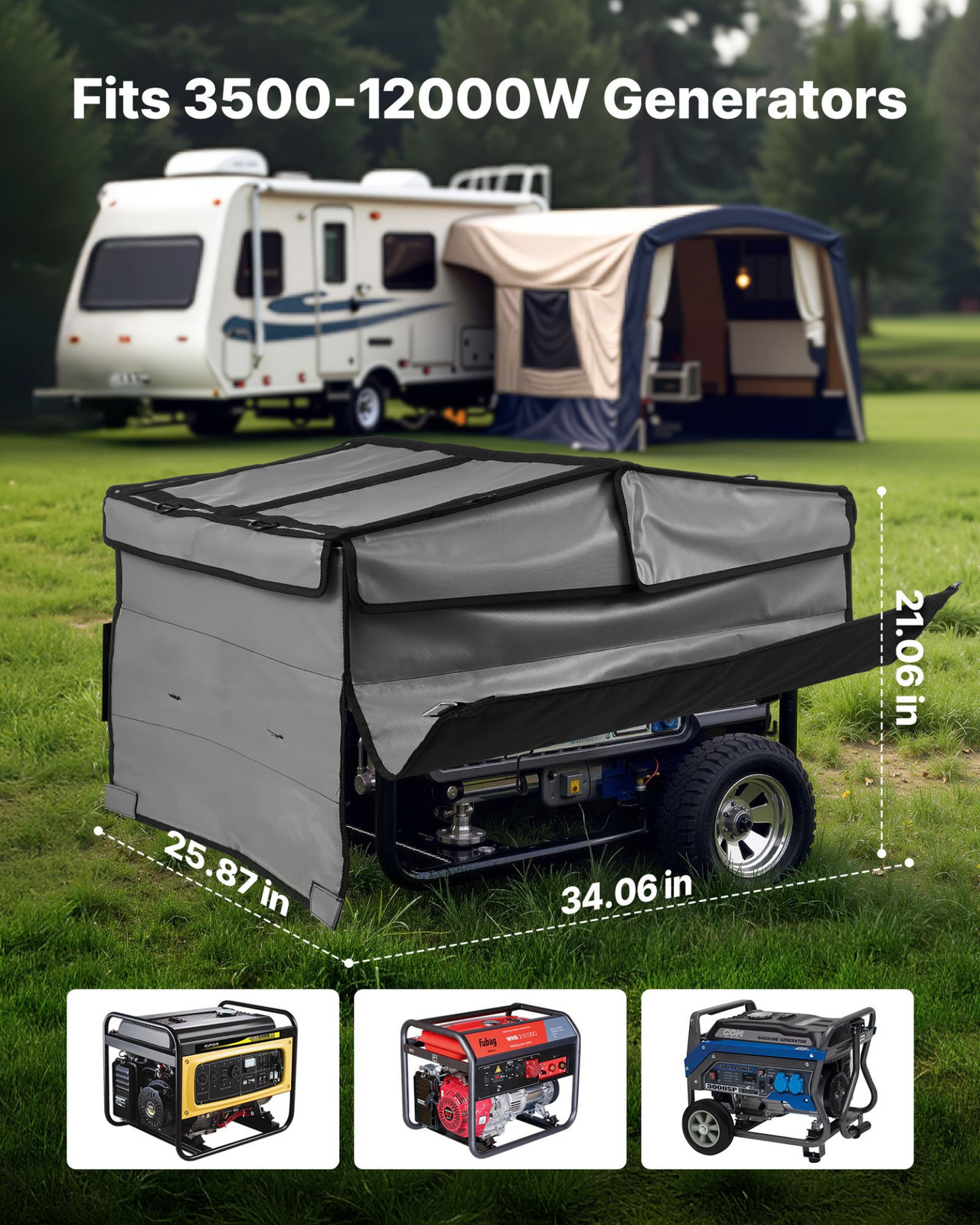 Generator Cover, Grey