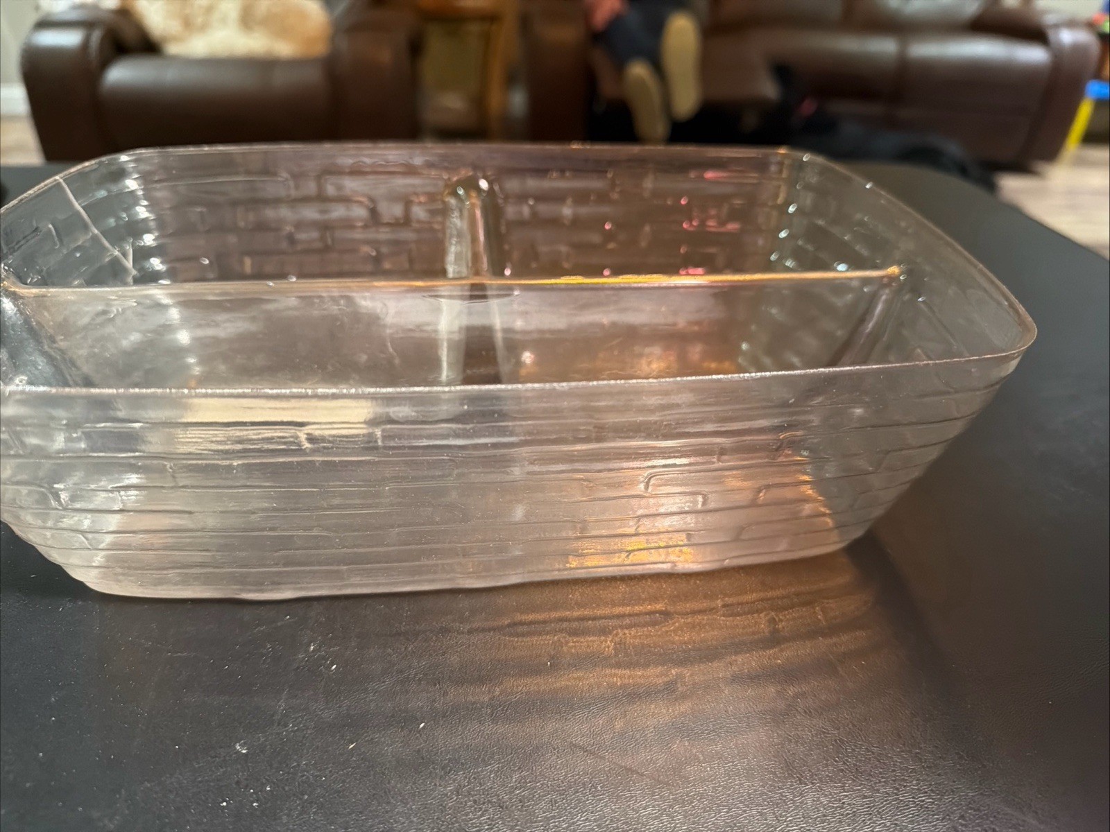 Longaberger Holiday Cheer Basket Divided Plastic Insert Protector #45128