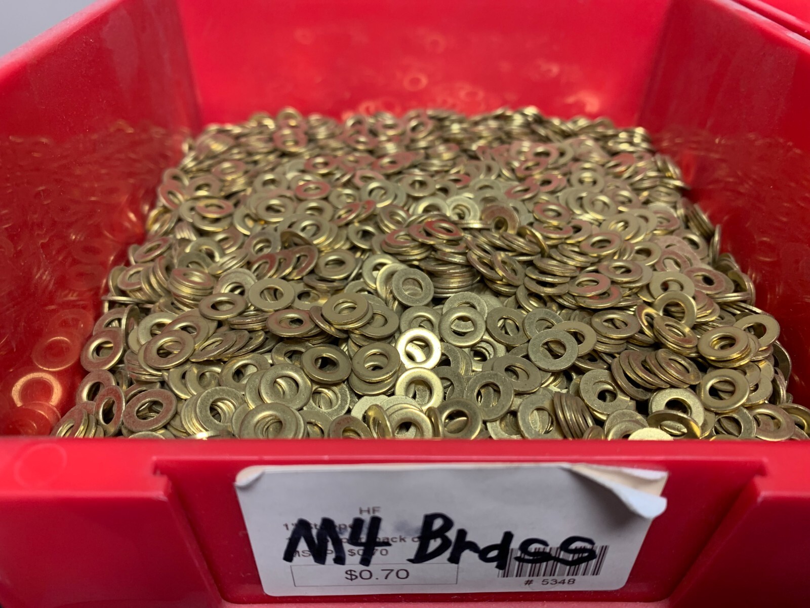 Brass Metric Flat Washers M3, M4, M5, M6, & M8. Brass Flat Washers DIN 125