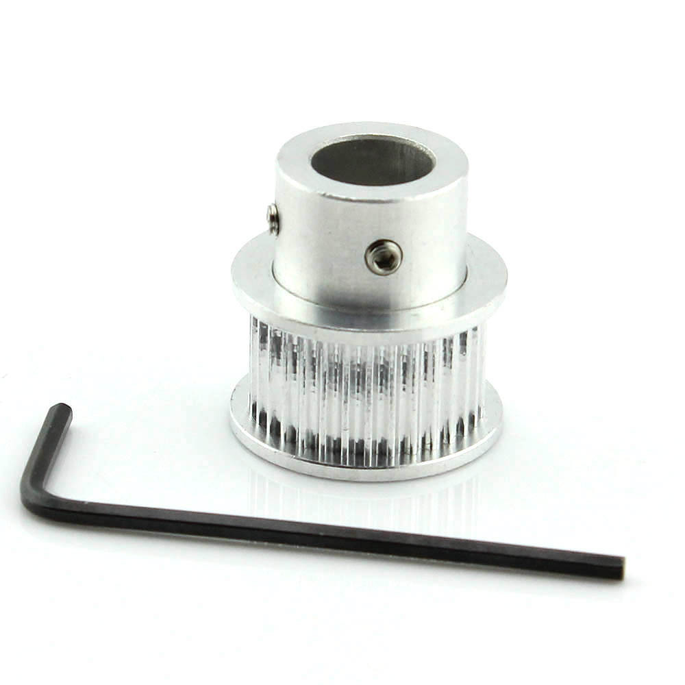 GT2 Aluminum Timing Belt Pulleys 32 Teeth 6mm Bore 11mm Width for 3D Printer