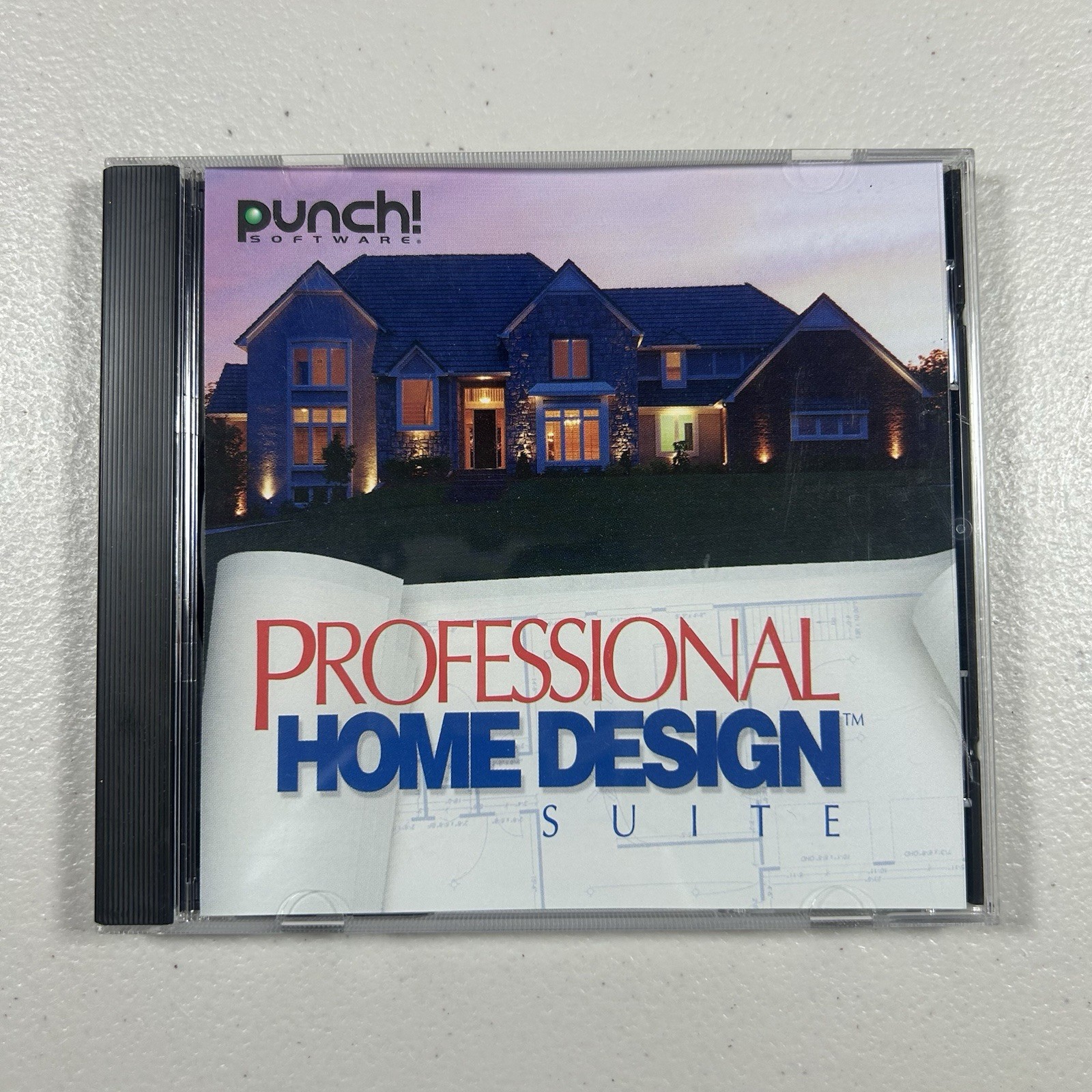 Punch Professional Home Design Suite PC CD-ROM 2000
