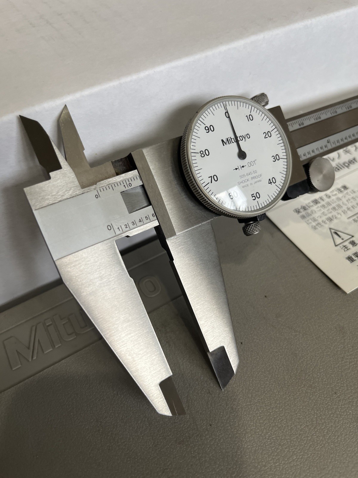 12” Dial Caliper, Depth Gage