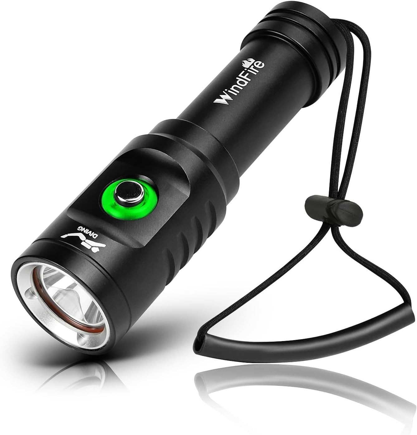Durable Aluminum Scuba Diving Flashlight: Long-Lasting & Waterproof Performance
