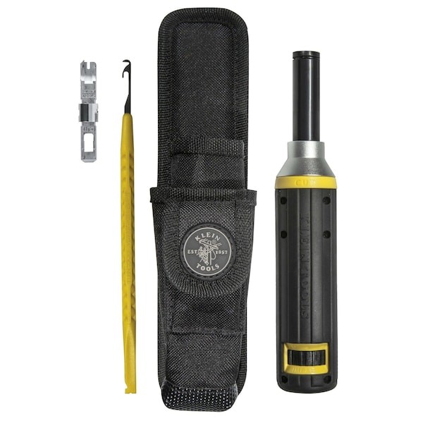 Klein Tools Vdv427-822 Impact Punchdown Tool Kit, Cushion-Grip, 4-Piece