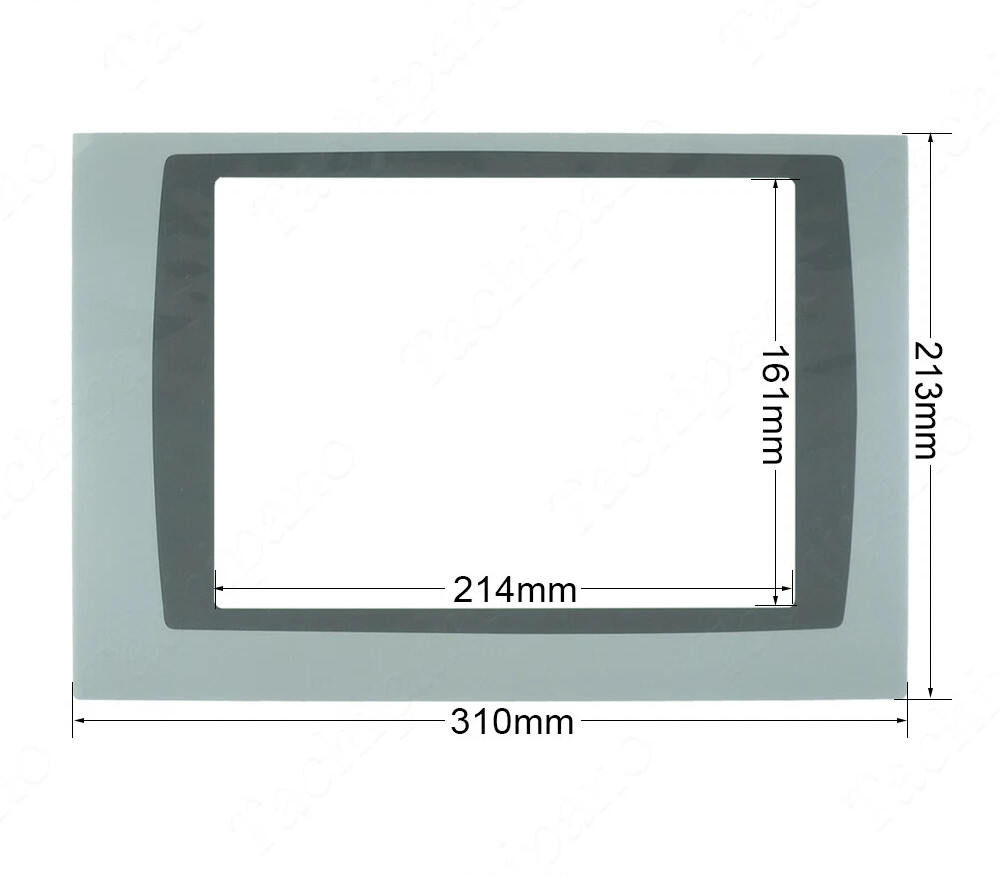 for 2711P-RDT10C Touch screen panel glass with Protective film