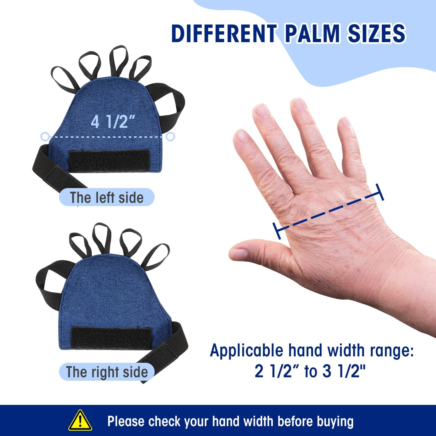 Zipcase Medium Size Weighted Gloves for Tremors to Provide Hand Stability and...