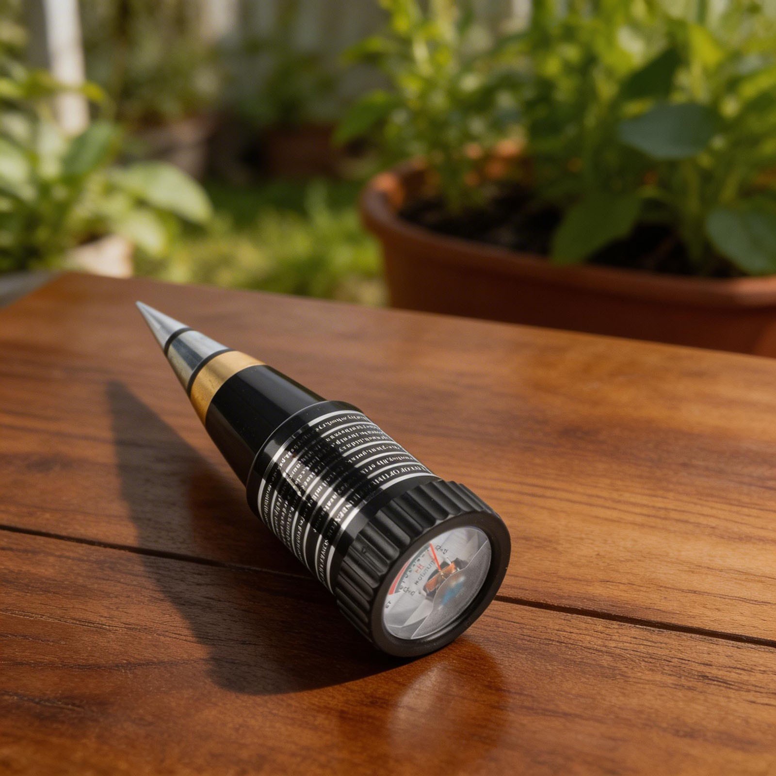 Professional pH Meter for Soil with Moisture Sensor and Metal Electrode