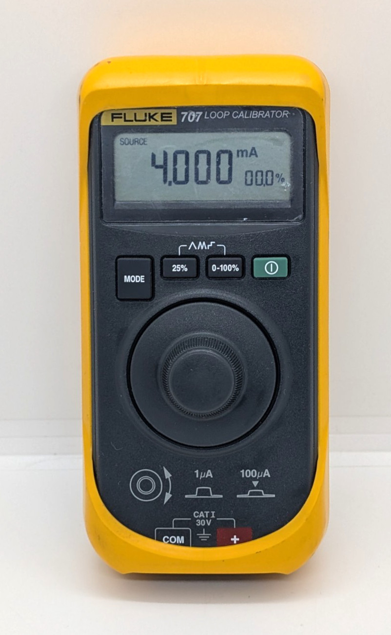 Fluke 707 Current Loop Calibrator with Quick Click Knob