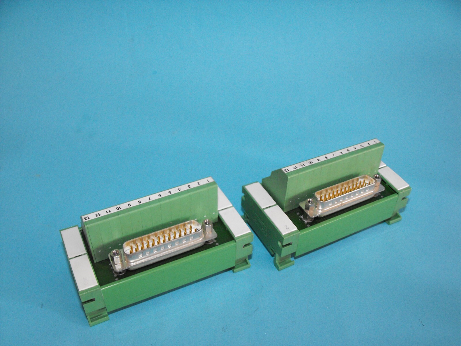 Phoenix Contact D25SUB/S/ZFKDS.D-Sub Interface Module 2293637.(LOT2PCS).USED