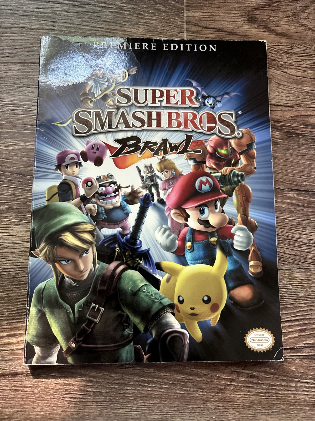 Nintendo Super Smash Bros Brawl Official Premiere Edition Prima Guide - Y914