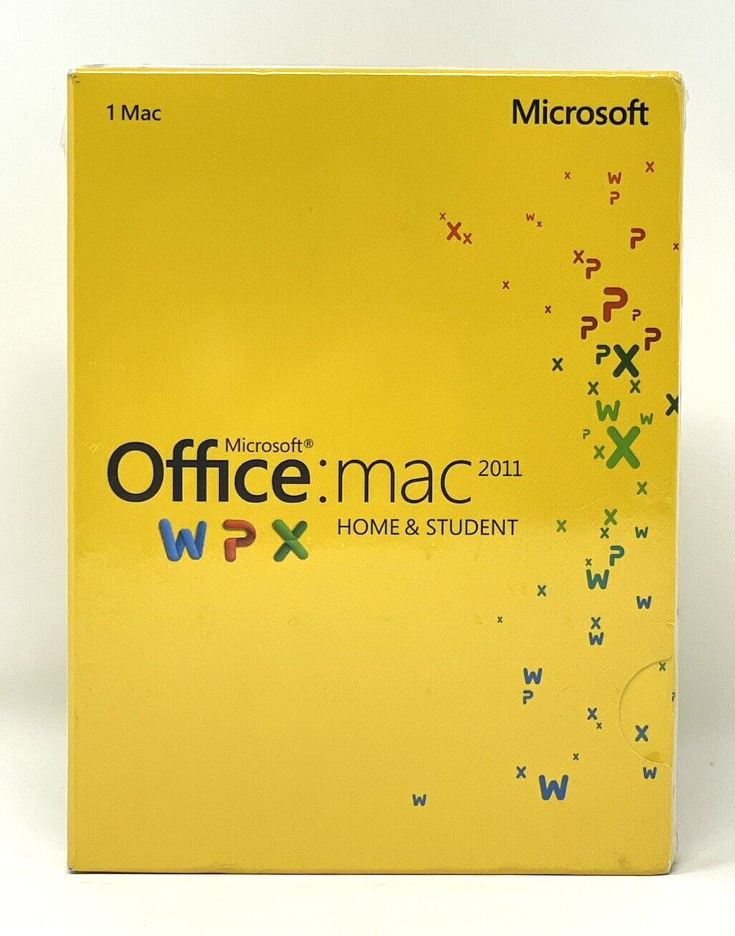 Microsoft Office Mac 2011 WPX Home & Student - 1 MAC - GZA00267 - Factory Sealed