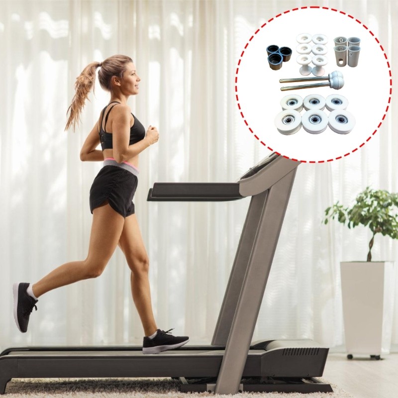 Full Stepper Machine With Reinforced Steel Frame Quiet Workout Pedal Plastic