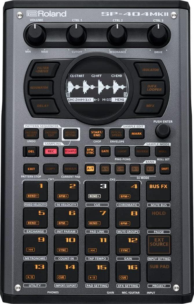 Roland SP-404 MK2 MKII Creative Effector Sampler Beatmaking Machine LINEAR WAVE