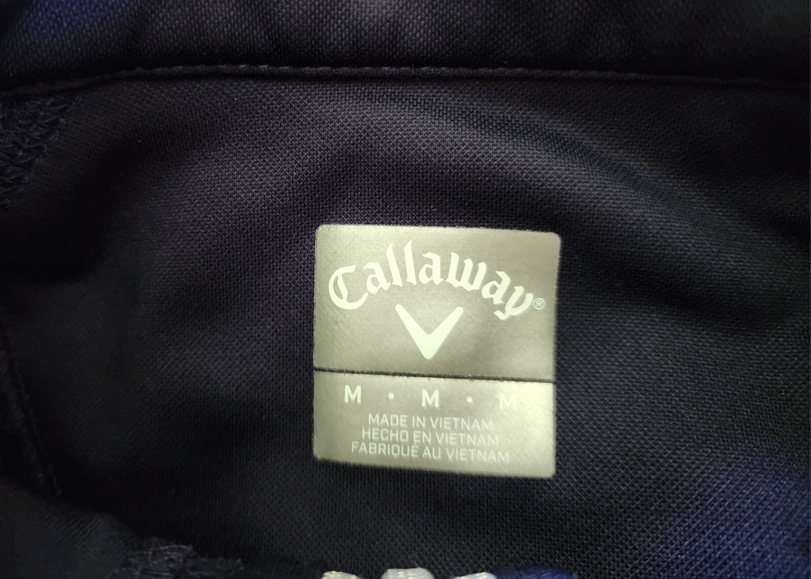 MENS CALLAWAY 1/2 ZIP GOLF PULLOVER ~ MEDIUM