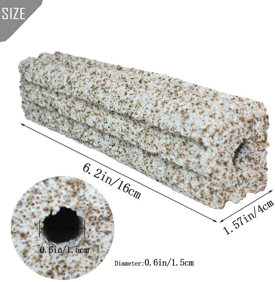 54PCS Large Natural Ceramic Bio Filter Media Vast Surface Aquarium Sump Canister