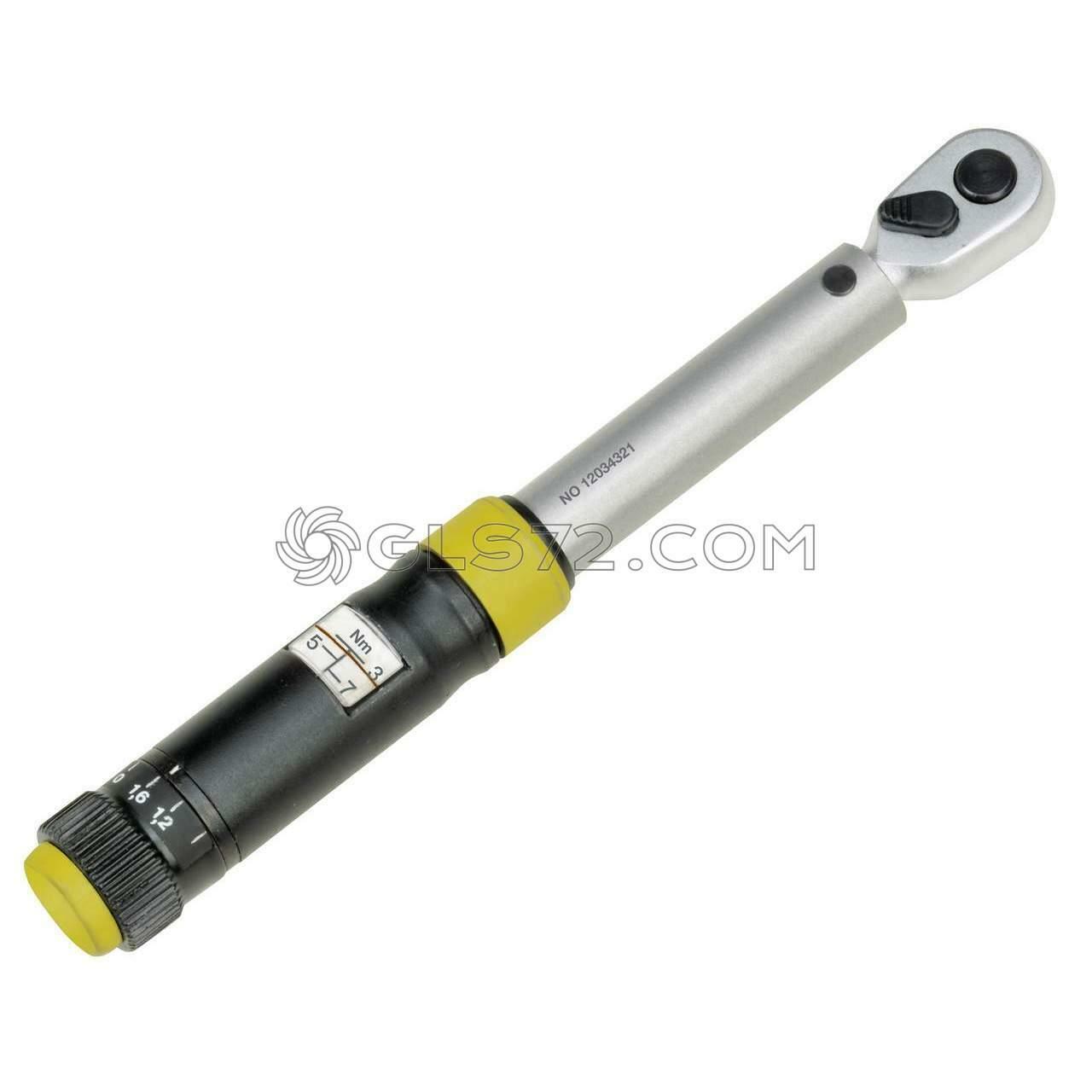 TORQUE WRENCH 1/4" TOOL 3-15 Nm PROXXON MICROCLICK MC 15