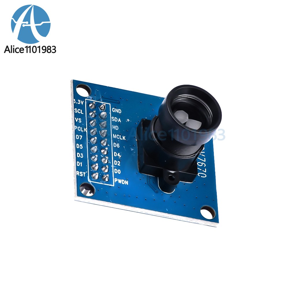 10PCS VGA OV7670 CMOS Camera Module Lens CMOS 640X480 SCCB with I2C Interface