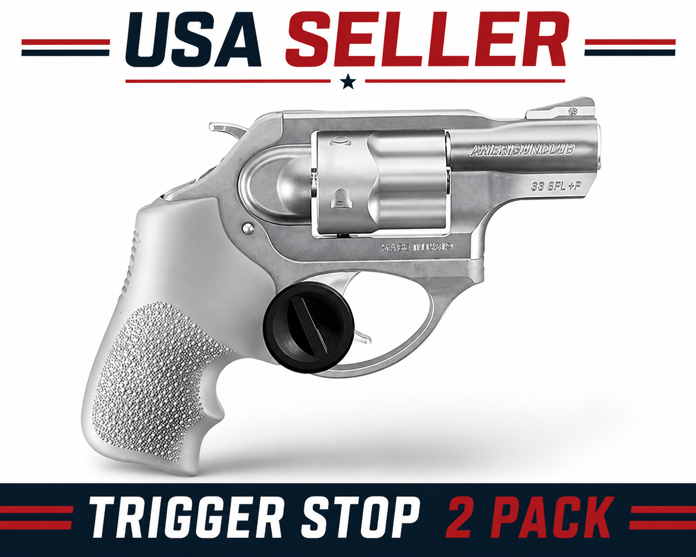 Pack of 2 AmerigunClub Trigger Stop Safety Quick Release
