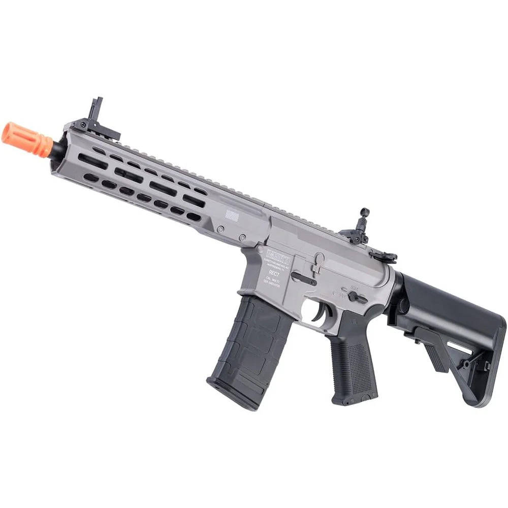 110000 REC7 AEG Airsoft Rifle, Gray/Black